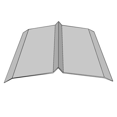 Flashing (Ridge-Capping-ครอบจั่ว) TYPE 2 Flashing (Ridge-Capping-ครอบจั่ว) TYPE 2