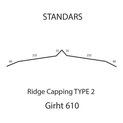 Flashing (Ridge-Capping-ครอบจั่ว) TYPE 2 Flashing (Ridge-Capping-ครอบจั่ว) TYPE 2