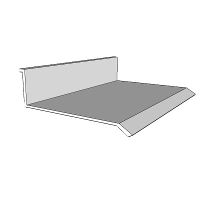 Parapet Flashing (แผ่นปิดครอบต่อผนัง) TYPE 2 Parapet Flashing (แผ่นปิดครอบต่อผนัง) TYPE 2