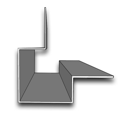 EAD WALL FLASHING (ครอบปิดล่าง)