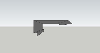 Barge Capping Flashing (ครอบข้าง)