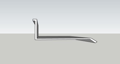 Parapet Flashing (แผ่นปิดครอบต่อผนัง) TYPE 2