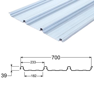 แผ่นหลังคา ลอนคลิปล๊อค KL700 แผ่นหลังคา ลอนคลิปล๊อค KL700