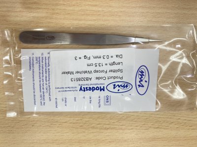 TWEEZER Forceps "VETUS" ST 6" (ฟอร์เซฟฟัน)