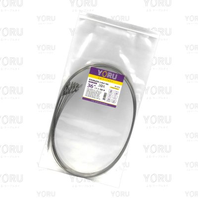 เคเบิ้ลไทร์ สแตนเลส 304 ความยาว 36 นิ้ว x กว้าง 4.6 มิลลิเมตร แบบมาตรฐาน (แพ็คปลีก 30 เส้น/แพ็ค)
