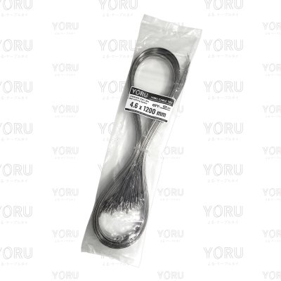 เคเบิ้ลไทร์ สแตนเลส 304 ความยาว 47 นิ้ว x กว้าง 4.6 มิลลิเมตร แบบมาตรฐาน (แพ็คใหญ่ 100 เส้น/แพ็ค)