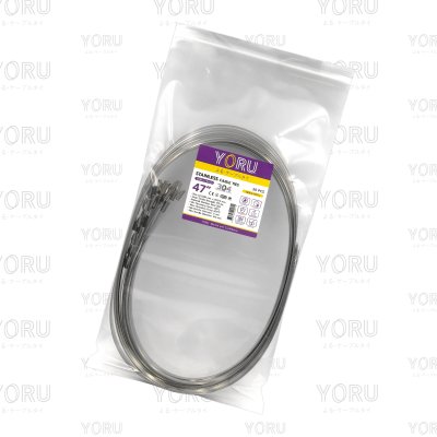 เคเบิ้ลไทร์ สแตนเลส 304 ความยาว 47 นิ้ว x กว้าง 7.9 มิลลิเมตร แบบมาตรฐาน (แพ็คปลีก 30 เส้น/แพ็ค)