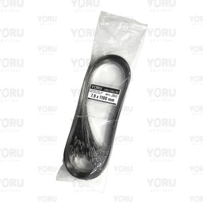 เคเบิ้ลไทร์ สแตนเลส 304 ความยาว 44 นิ้ว x กว้าง 7.9 มิลลิเมตร แบบมาตรฐาน (แพ็คใหญ่ 100 เส้น/แพ็ค)