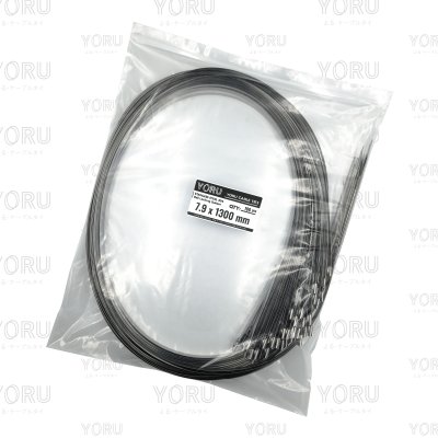 เคเบิ้ลไทร์ สแตนเลส 304 ความยาว 51 นิ้ว x กว้าง 7.9 มิลลิเมตร แบบมาตรฐาน (แพ็คใหญ่ 100 เส้น/แพ็ค)