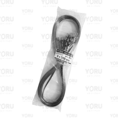 เคเบิ้ลไทร์ สแตนเลส 304 ความยาว 47 นิ้ว x กว้าง 9 มิลลิเมตร แบบมาตรฐาน (แพ็คใหญ่ 100 เส้น/แพ็ค)