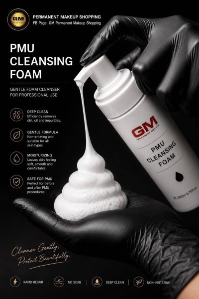 GM Cleansing Foam 200 ml | ผลิตภัณฑ์เสริมสำหรับงาน PMU