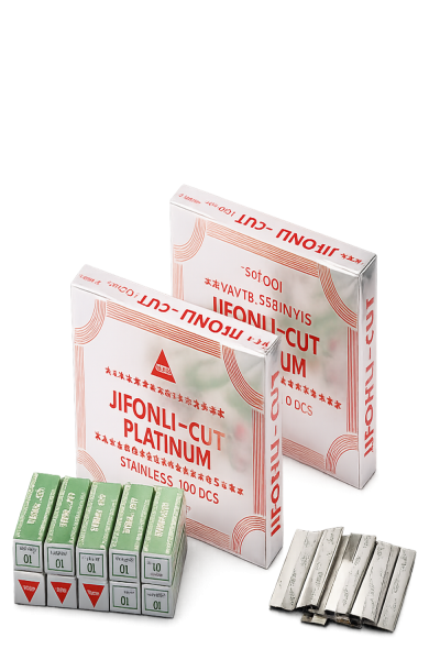 ใบมีดโกนขนนก / JIEFCNEL-CUT PLATINUM