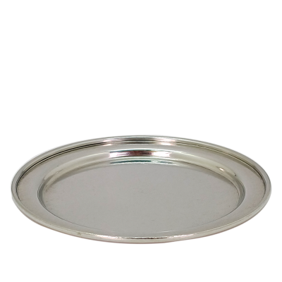 Pewter Round Coaster 11 cms.