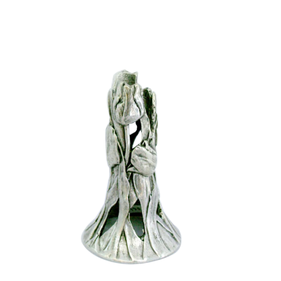 Pewter Candle Stick / Flower