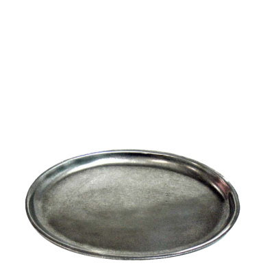 Pewter Oval Tray 14 cms.
