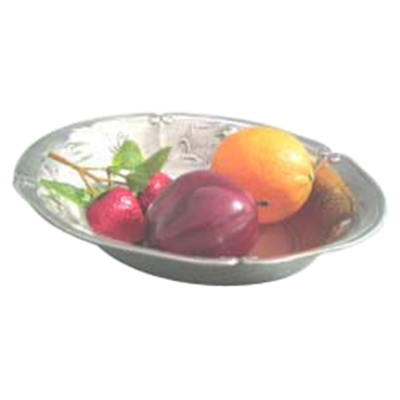 Pewter Oval Bowl 30 cms._Duck