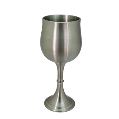 Pewter Wine Goblet