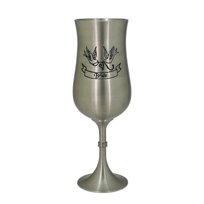 Pewter Goblet_Bride (Bird)
