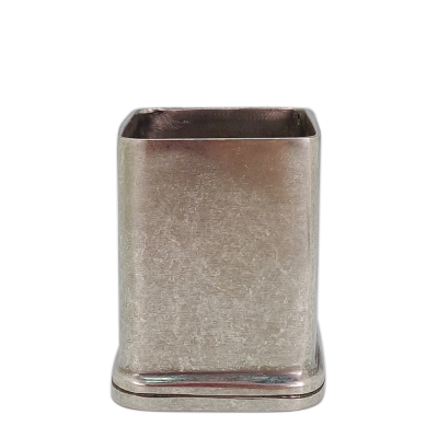 Pewter Cotton Box w/ Lid