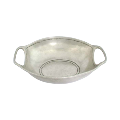 Pewter Oval Bowl 19 cms.