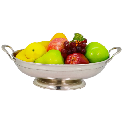 Pewter Oval Bowl 40 cms.