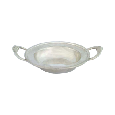 Pewter Bowl 13.5 cms.  w/ handle