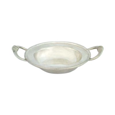 Pewter Bowl 18 cms. w/ Handle
