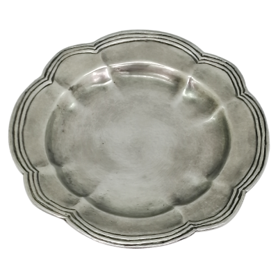 Pewter Bowl 20 cms. w/ Leg