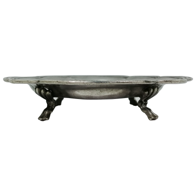 Pewter Bowl 20 cms. w/ Leg