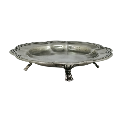 Pewter Bowl 22 cms. w/ Leg