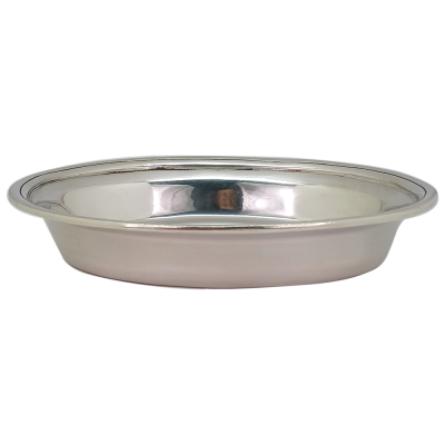 Pewter Oval Bowl 21 cms.