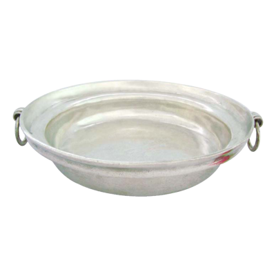 Pewter Bowl 28 cms. w/ Handle