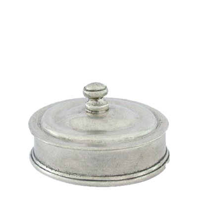 Pewter Oval Box Classic Shape