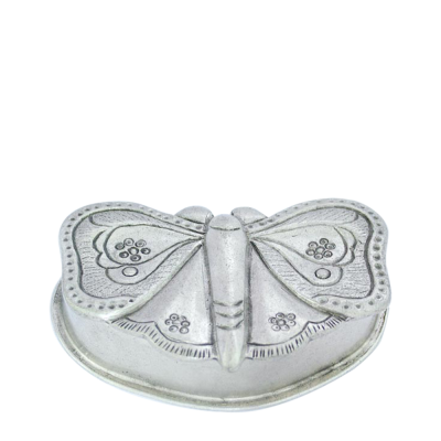 Pewter Butterfly Shape Box