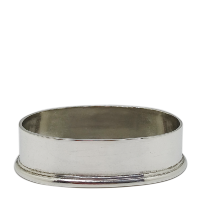 Pewter Oval Box Classic Shape