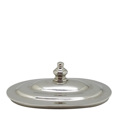 Pewter Oval Box Classic Shape