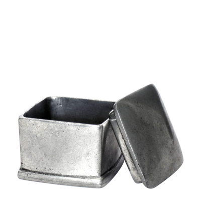 Pewter Square Box Plain