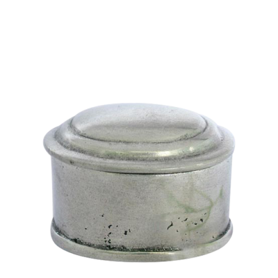 Pewter Oval Box Classic Shape
