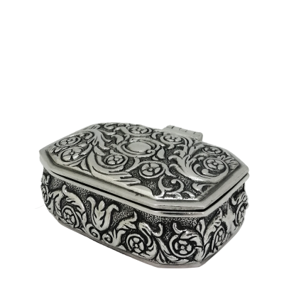 Pewter Box Flower