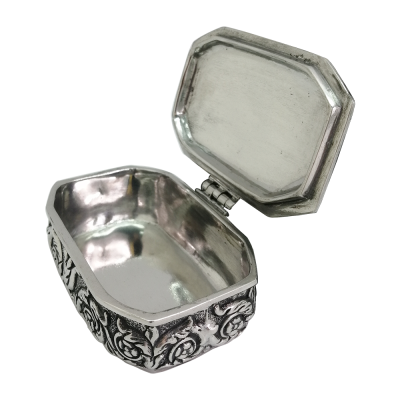 Pewter Box Flower