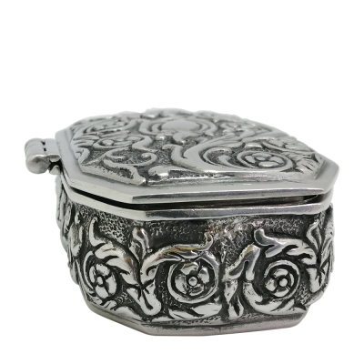 Pewter Box Flower