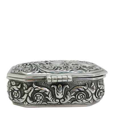 Pewter Box Flower