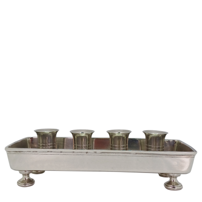 Pewter Night CandleHolder 4 light