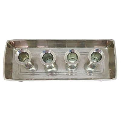 Pewter Night CandleHolder 4 light