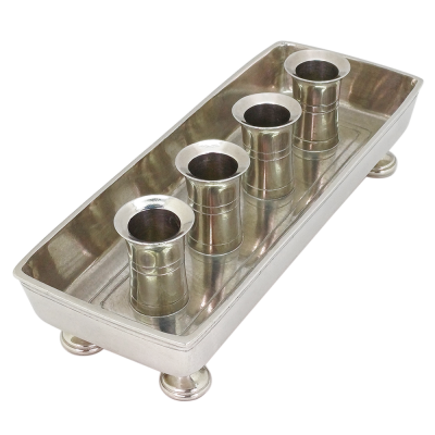 Pewter Night CandleHolder 4 light