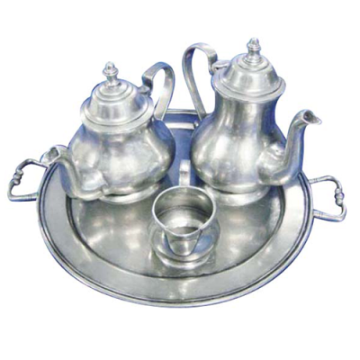 Pewter Coffee & Tea Full Set