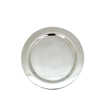 Pewter Round Coaster 12 cms.