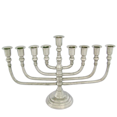 Pewter Hanukkah CandleHolder