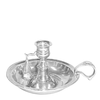 Pewter Night CandleHolder & Snuffer