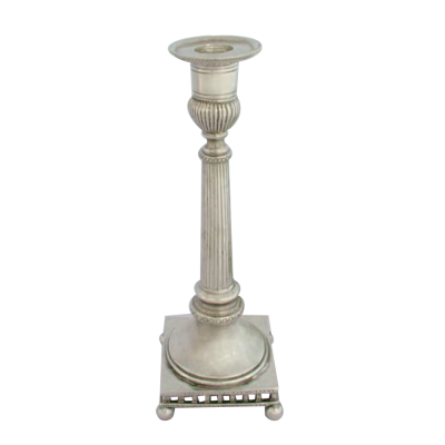 Pewter Pillar CandleHolder